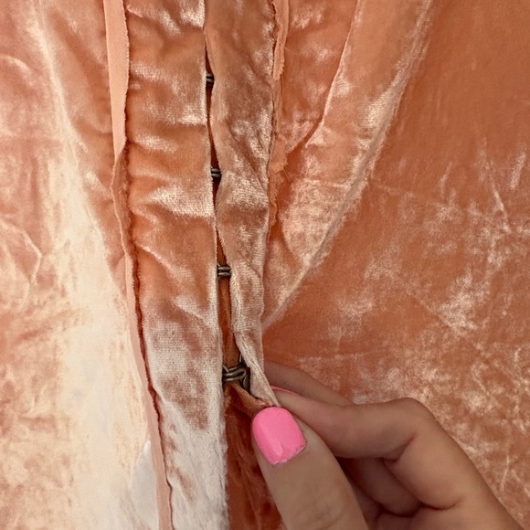 NWT Free People Marianne Velvet Shirt - Picture 6 of 10